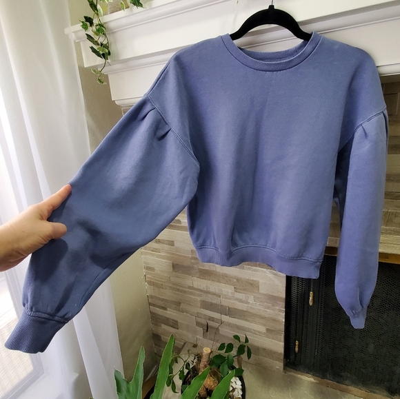 Women's Blue Sweater - Picture 1 of 9